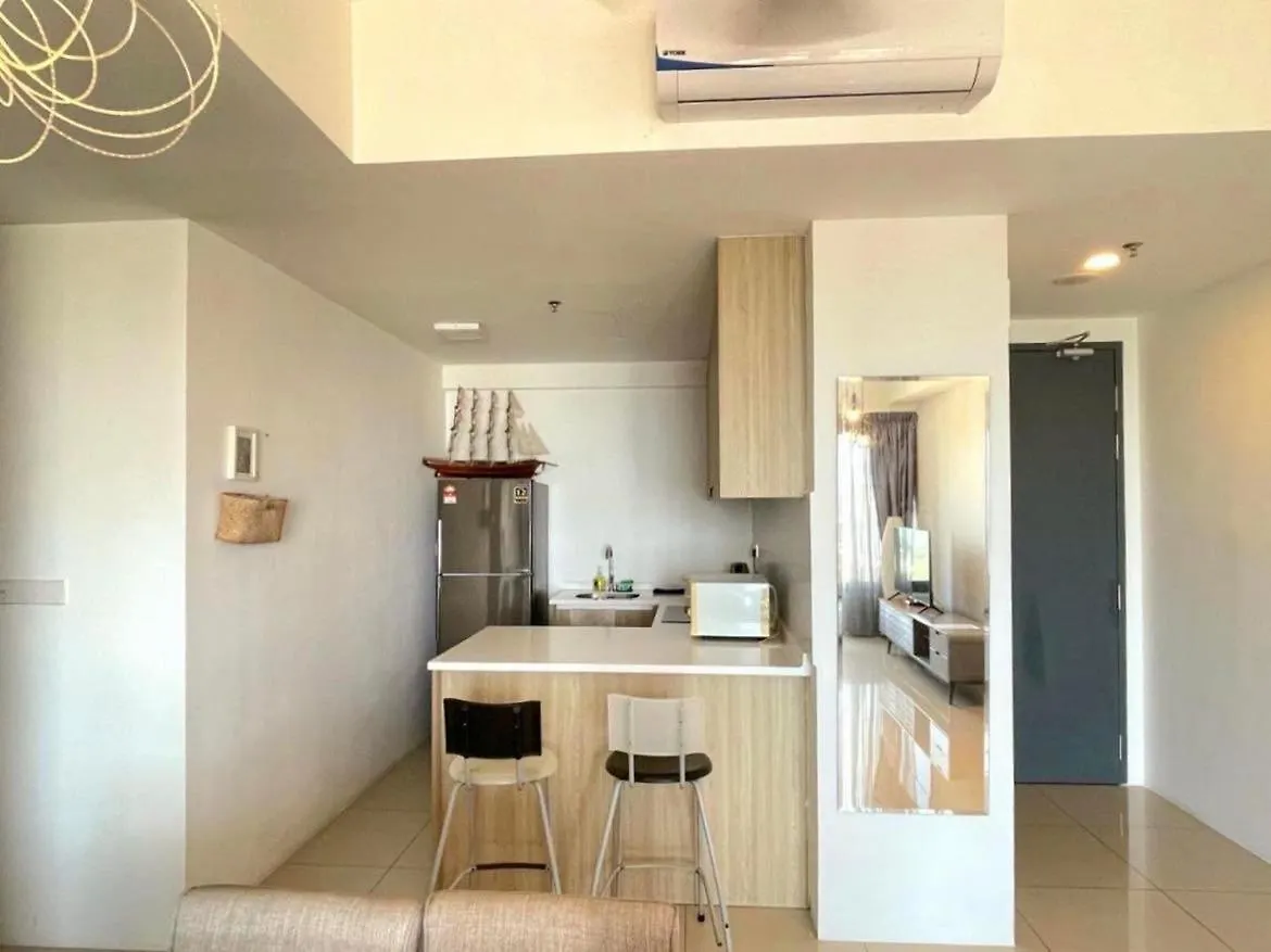 The Ash, 3Br Seaview By Wstay @ Tropicana 218 Macalister George Town Apartment